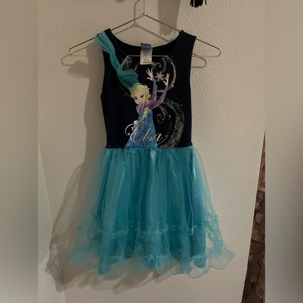Elsa dress girls large‎